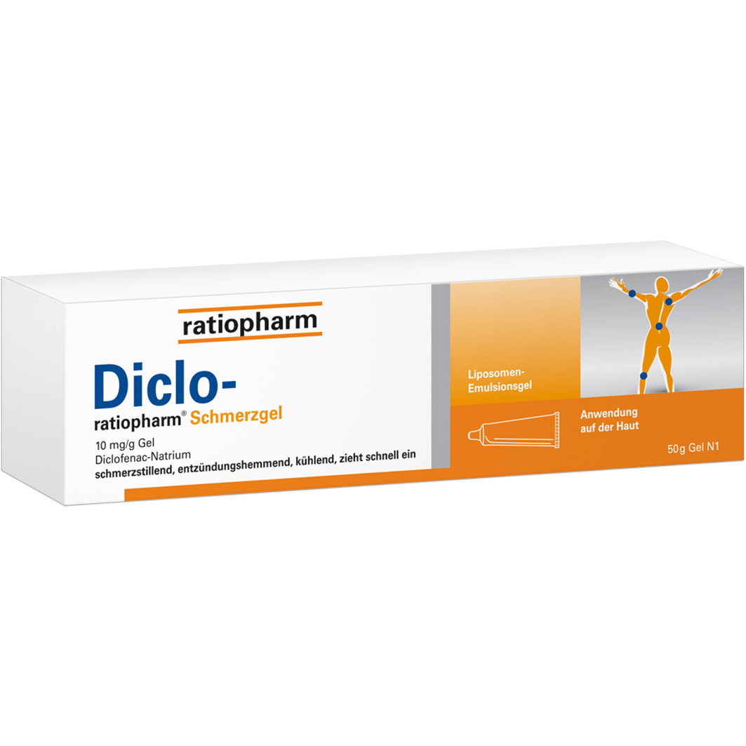DICLO-RATIOPHARM Schmerzgel DICLO-RATIOPHARM Schmerzgel