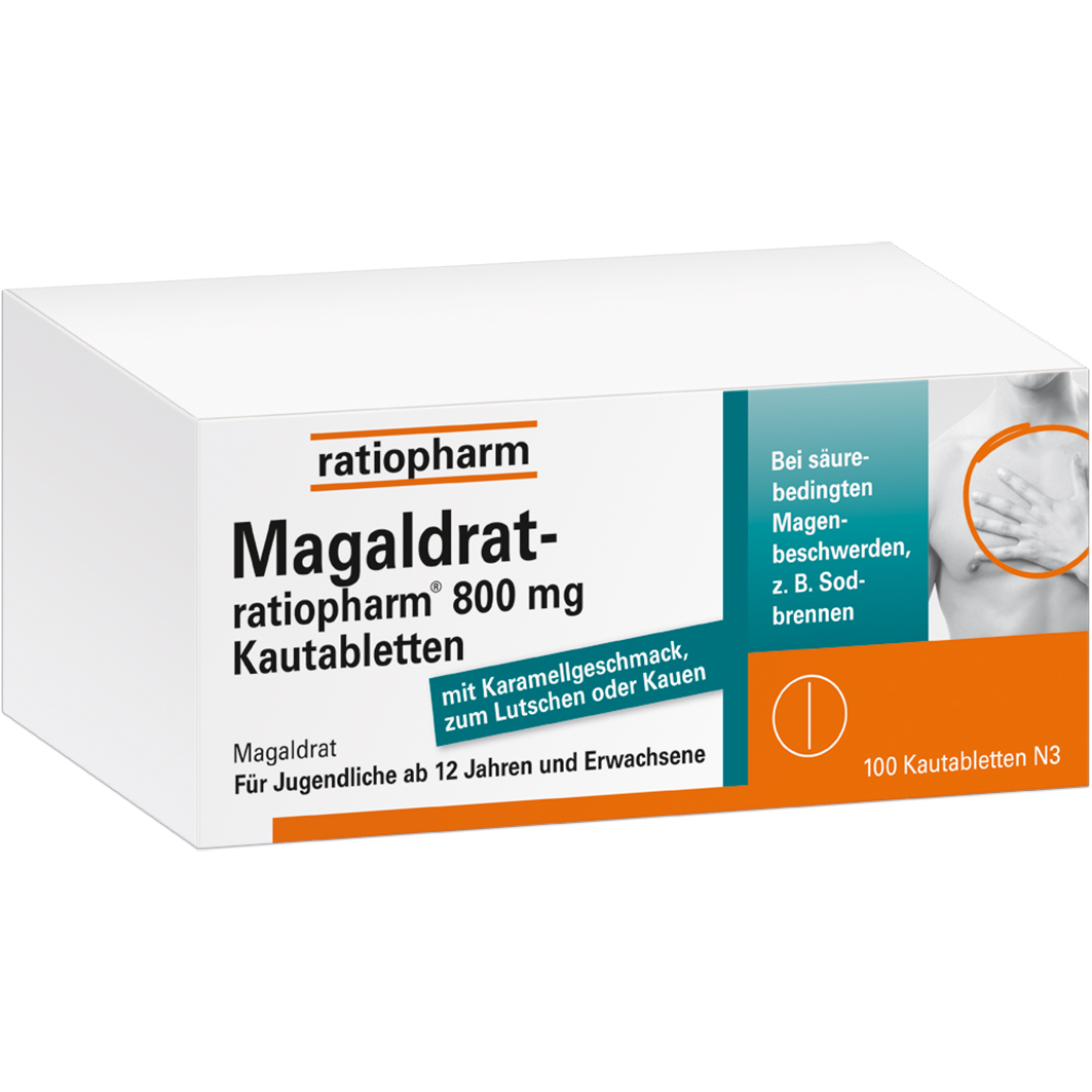 MAGALDRAT-ratiopharm 800 mg Tabletten MAGALDRAT-ratiopharm 800 mg Tabletten