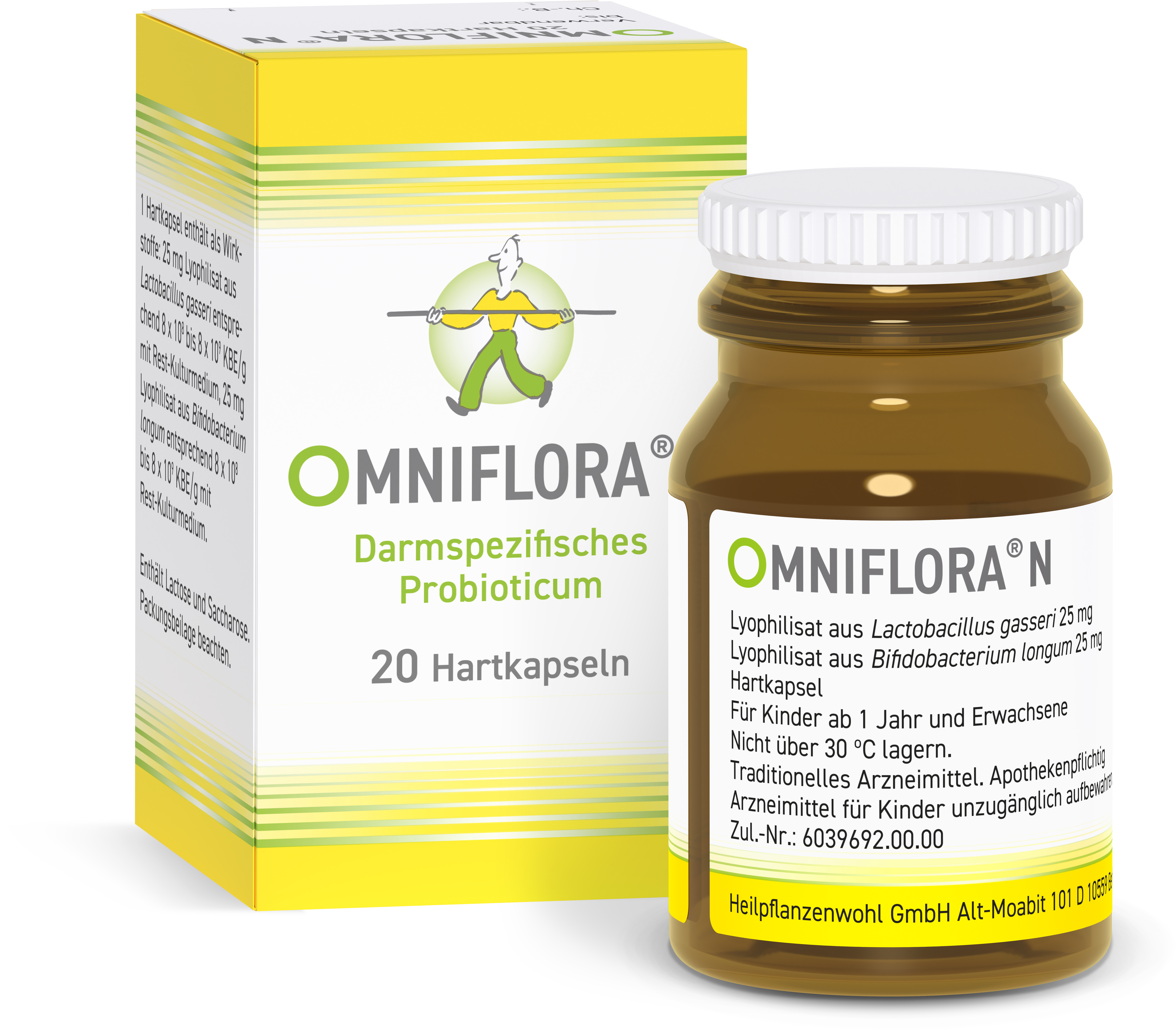 Omniflora® N – Probiotika Kapseln für die Darmflora Omniflora® N – Probiotika Kapseln für die Darmflora
