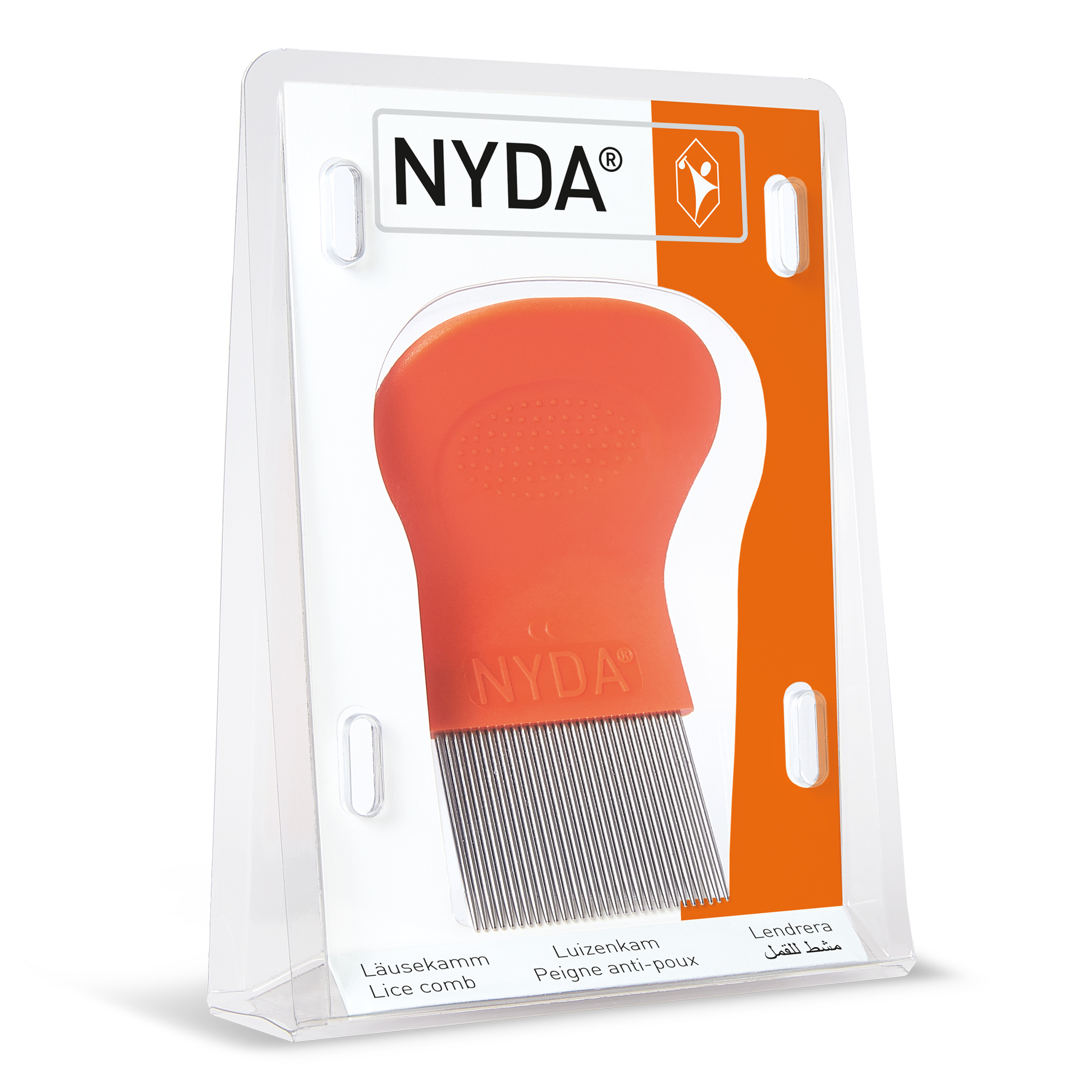 NYDA Läuse- und Nissenkamm Metall NYDA Läuse- und Nissenkamm Metall