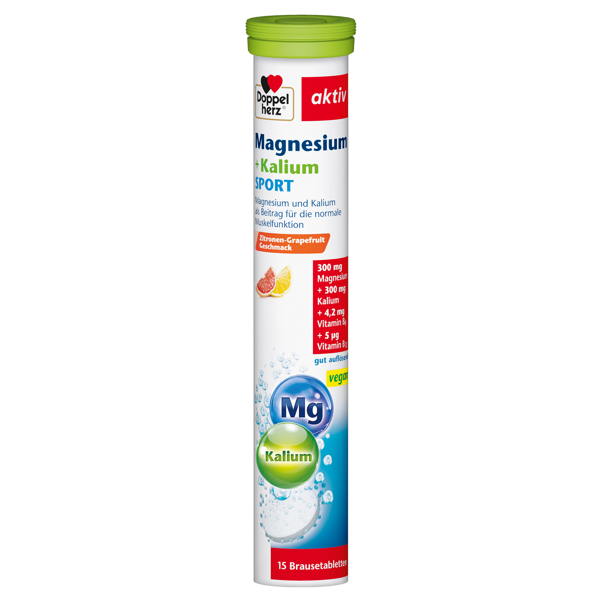 DOPPELHERZ Magnesium+Kalium Sport Brausetabletten DOPPELHERZ Magnesium+Kalium Sport Brausetabletten