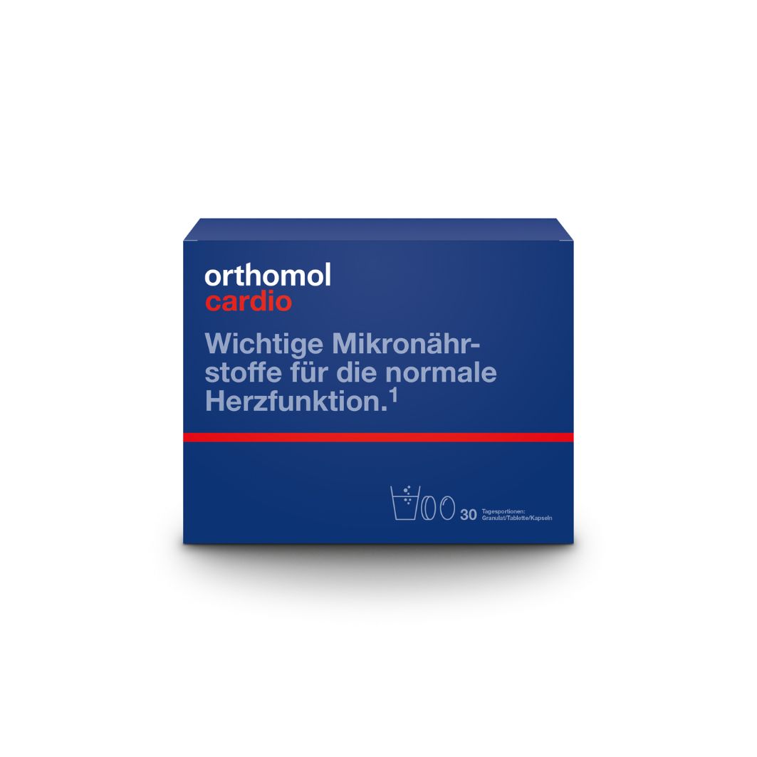 ORTHOMOL Cardio Granulat/Kaps./Tabl.Kombipack. ORTHOMOL Cardio Granulat/Kaps./Tabl.Kombipack.