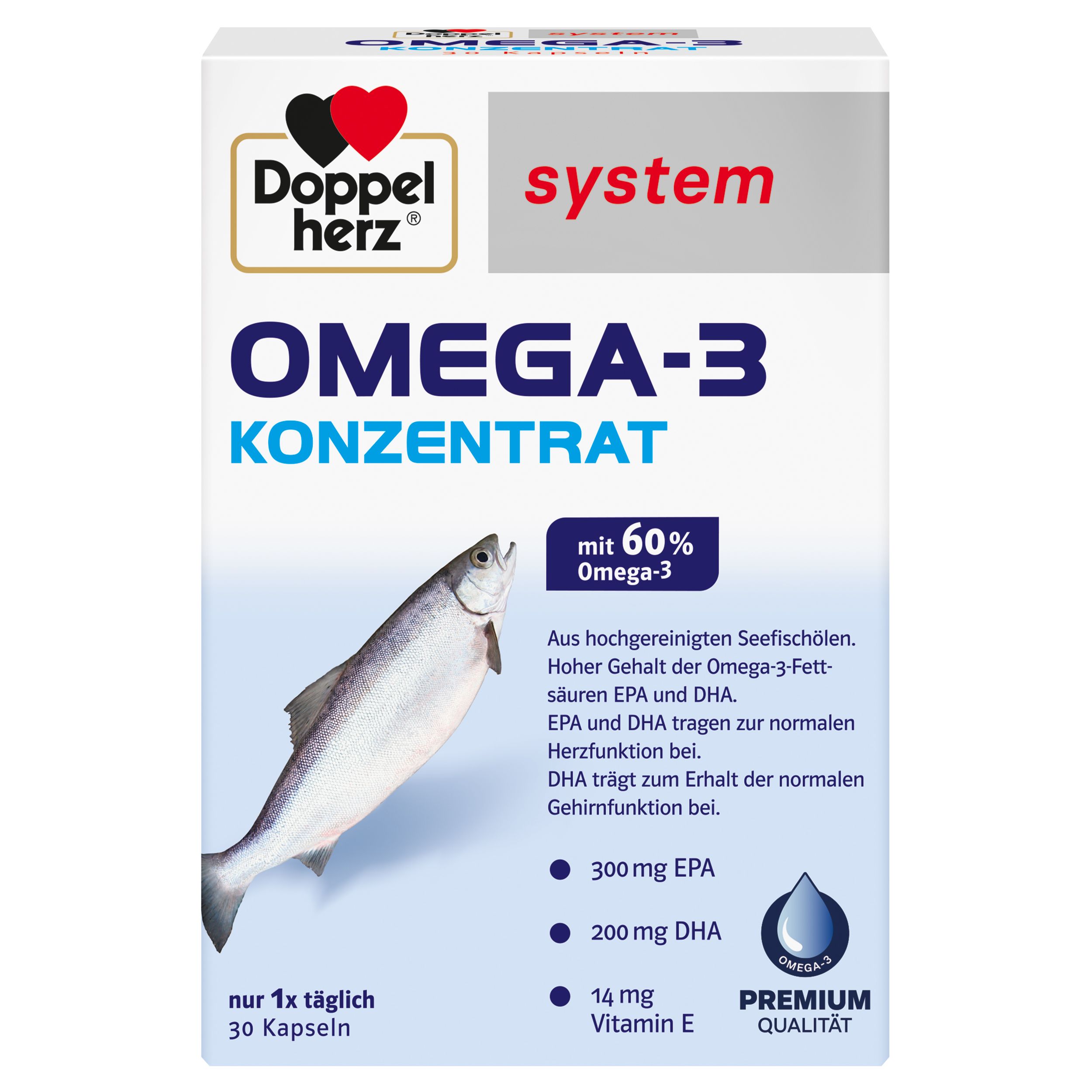DOPPELHERZ Omega-3 Konzentrat system Kapseln DOPPELHERZ Omega-3 Konzentrat system Kapseln