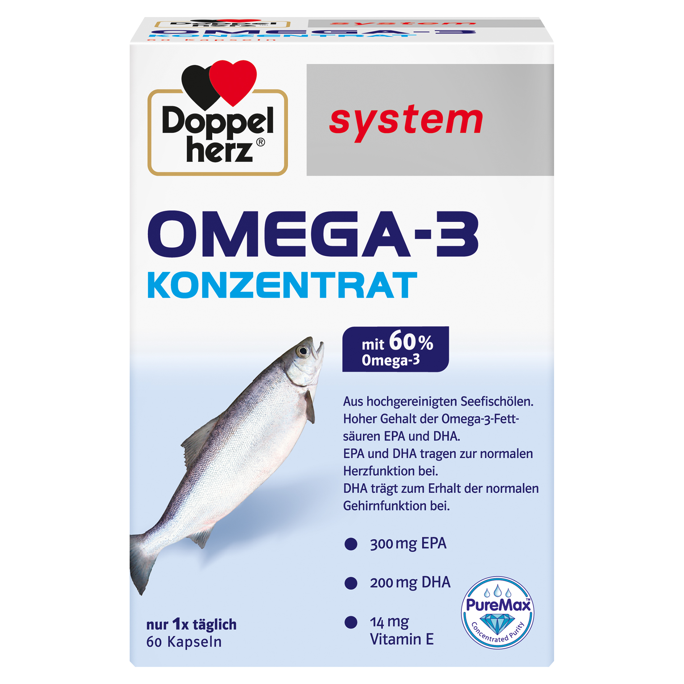 DOPPELHERZ Omega-3 Konzentrat system Kapseln DOPPELHERZ Omega-3 Konzentrat system Kapseln