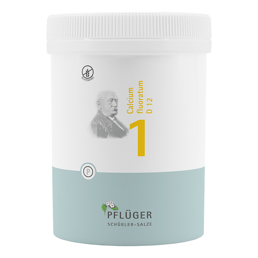 BIOCHEMIE Pflüger 1 Calcium fluoratum D 12 Tabl. BIOCHEMIE Pflüger 1 Calcium fluoratum D 12 Tabl.