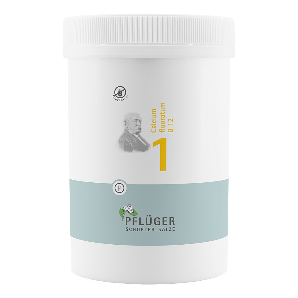 BIOCHEMIE Pflüger 1 Calcium fluoratum D 12 Tabl. BIOCHEMIE Pflüger 1 Calcium fluoratum D 12 Tabl.