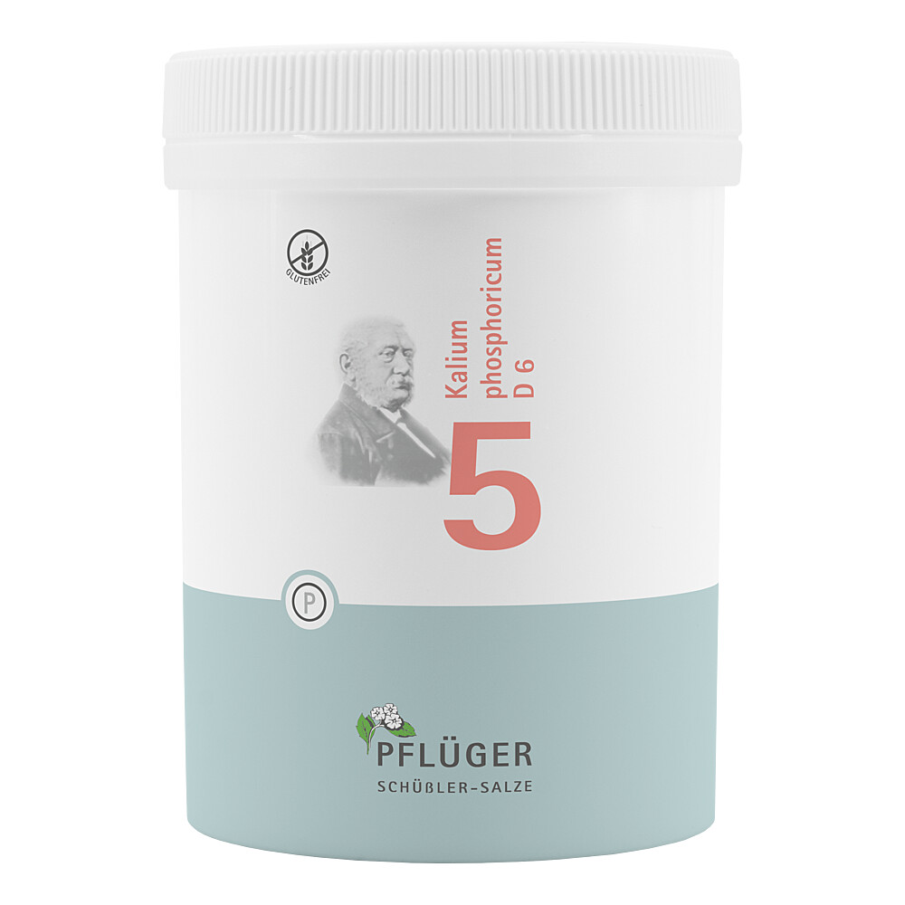 BIOCHEMIE Pflüger 5 Kalium phosphoricum D 6 Tabl. BIOCHEMIE Pflüger 5 Kalium phosphoricum D 6 Tabl.