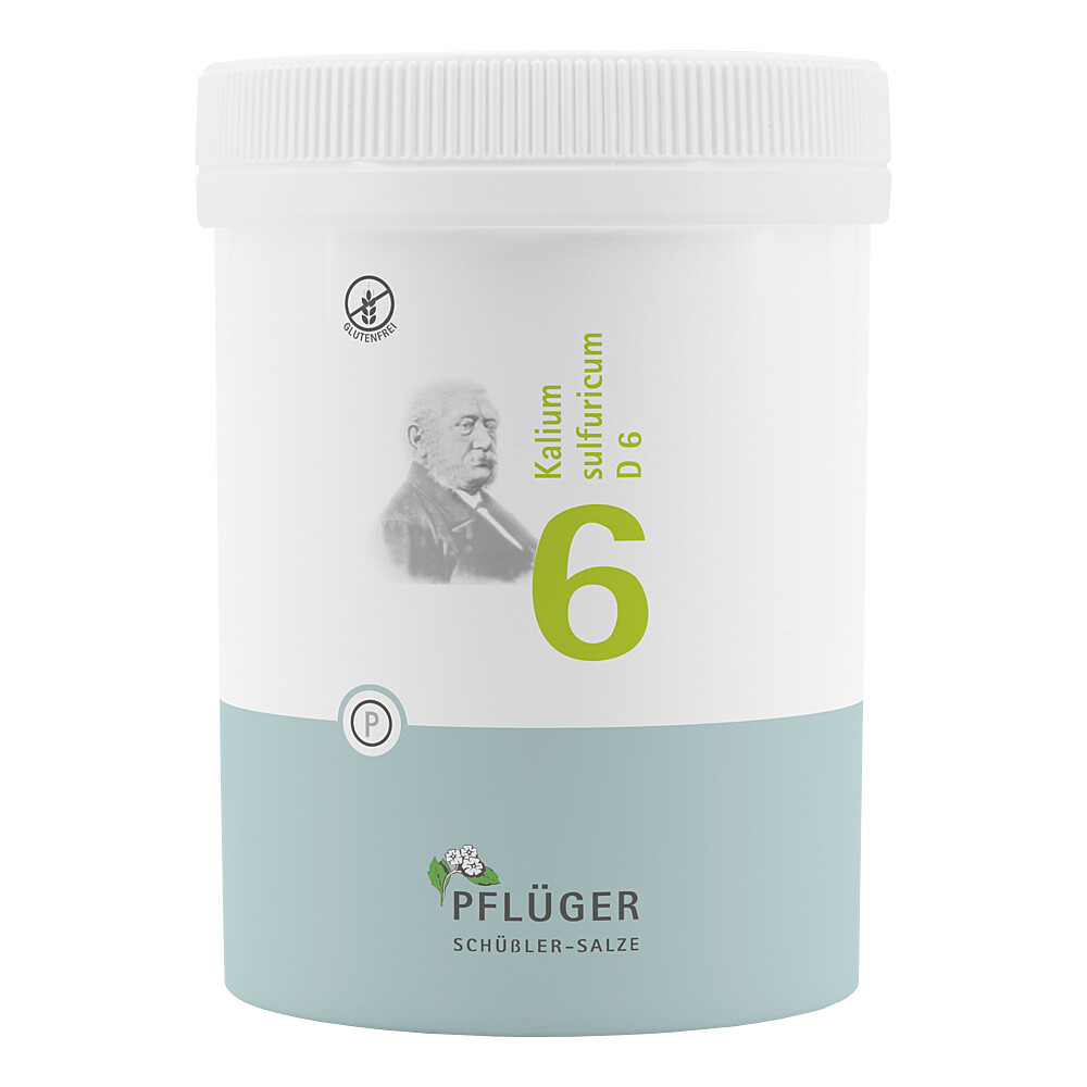BIOCHEMIE Pflüger 6 Kalium sulfuricum D 6 Tabl. BIOCHEMIE Pflüger 6 Kalium sulfuricum D 6 Tabl.