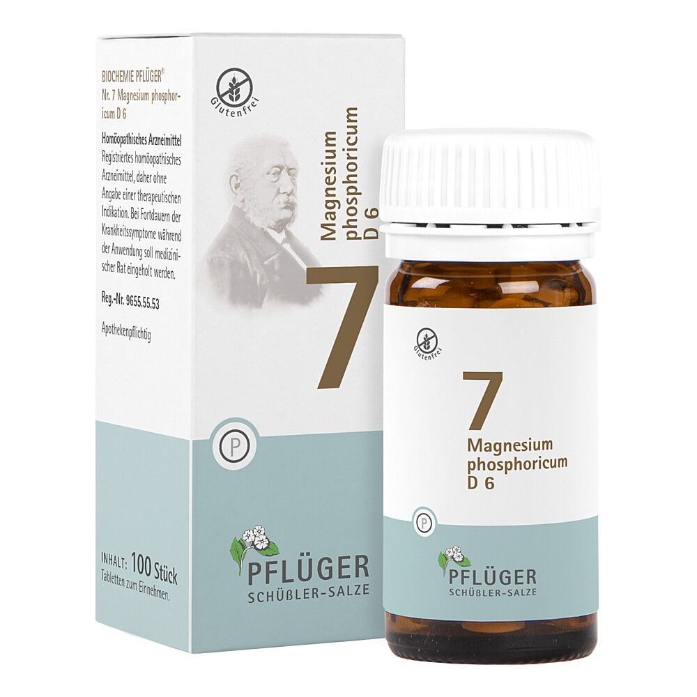 BIOCHEMIE Pflüger 7 Magnesium phosphoricum D 6 Tab BIOCHEMIE Pflüger 7 Magnesium phosphoricum D 6 Tab