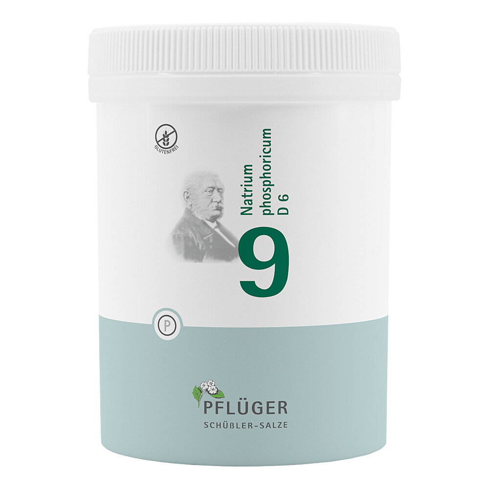 BIOCHEMIE Pflüger 9 Natrium phosphoricum D 6 Tabl. BIOCHEMIE Pflüger 9 Natrium phosphoricum D 6 Tabl.