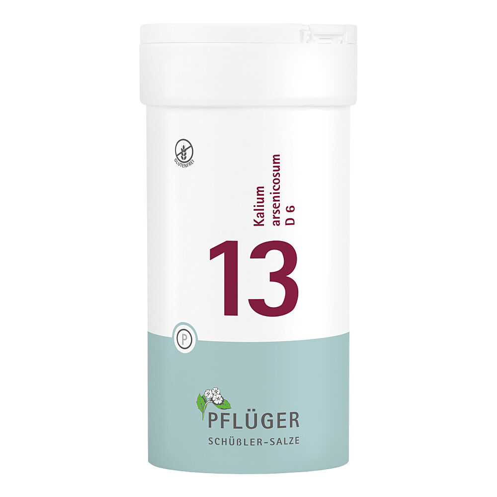 BIOCHEMIE Pflüger 13 Kalium arsenicosum D 6 Tabl. BIOCHEMIE Pflüger 13 Kalium arsenicosum D 6 Tabl.