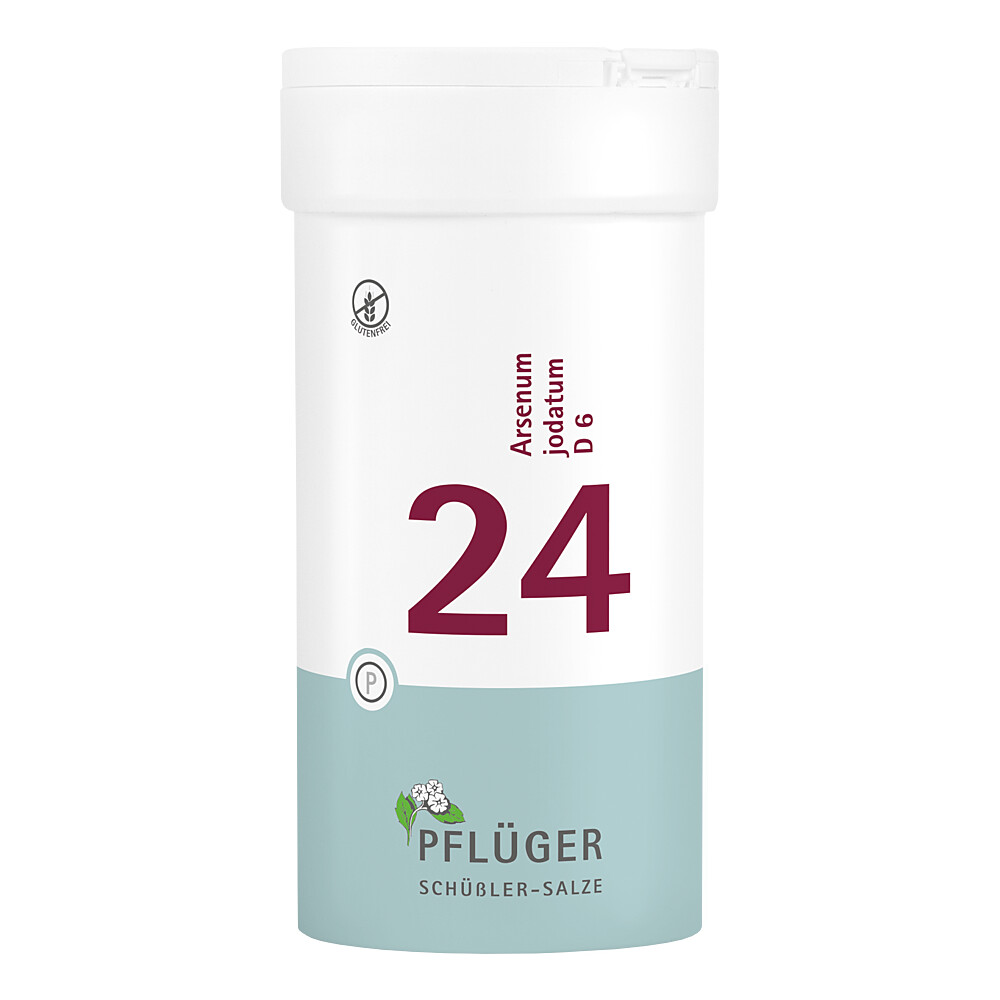 BIOCHEMIE Pflüger 24 Arsenum jodatum D 6 Tabletten BIOCHEMIE Pflüger 24 Arsenum jodatum D 6 Tabletten