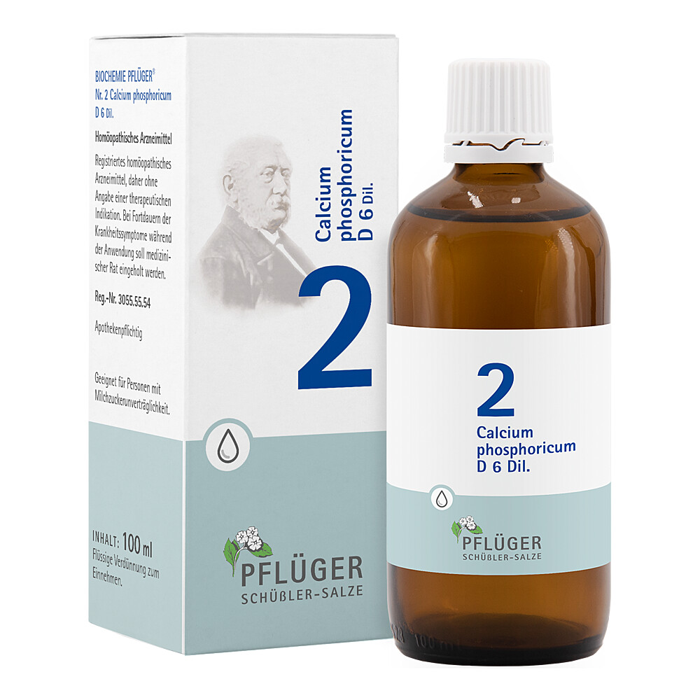 BIOCHEMIE Pflüger 2 Calcium phosphoricum D 6 Tro. BIOCHEMIE Pflüger 2 Calcium phosphoricum D 6 Tro.