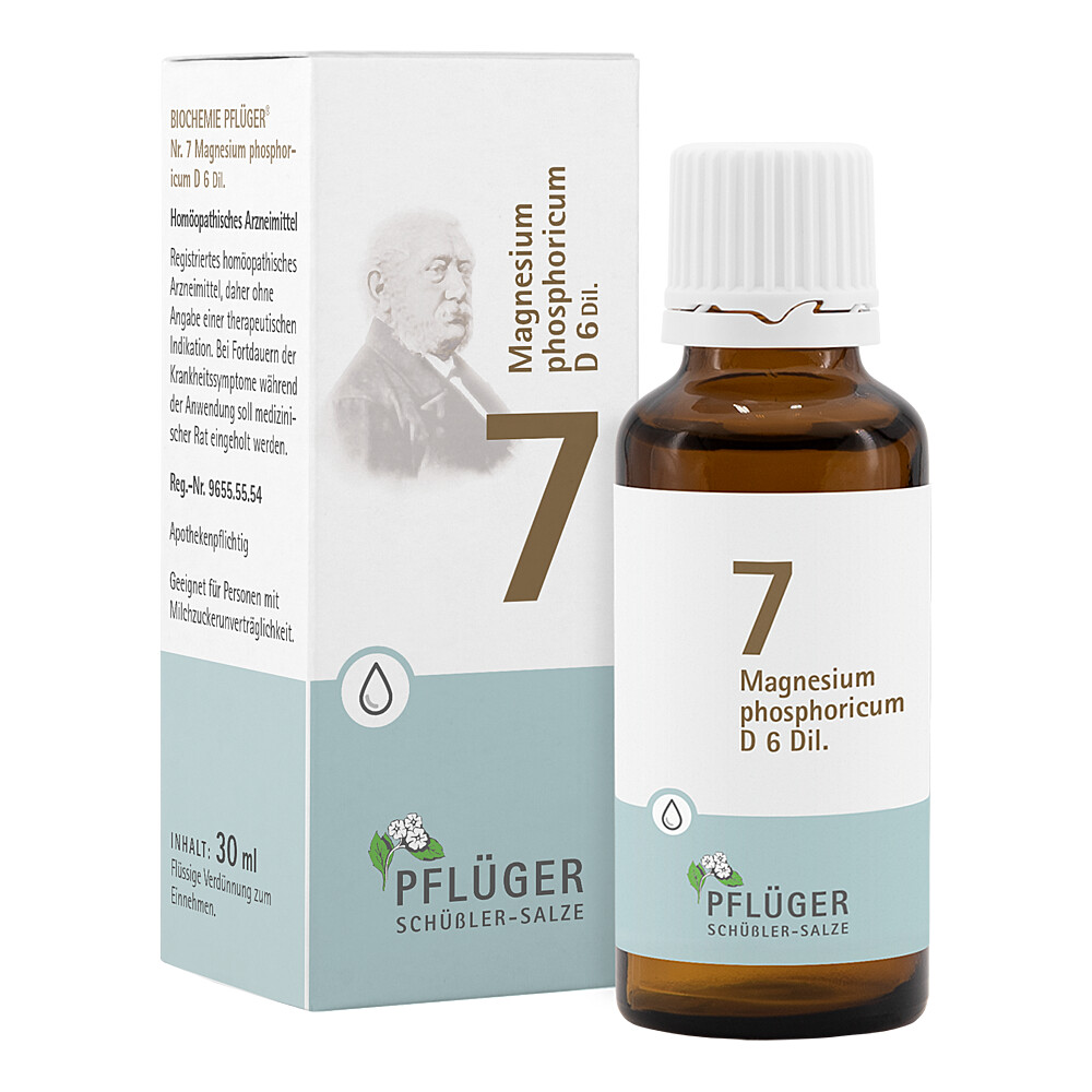 BIOCHEMIE Pflüger 7 Magnesium phosphoricum D 6 Tro BIOCHEMIE Pflüger 7 Magnesium phosphoricum D 6 Tro