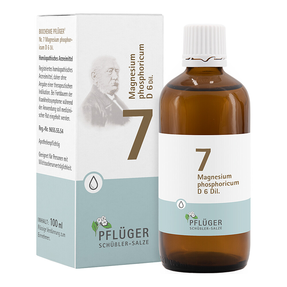 BIOCHEMIE Pflüger 7 Magnesium phosphoricum D 6 Tro BIOCHEMIE Pflüger 7 Magnesium phosphoricum D 6 Tro
