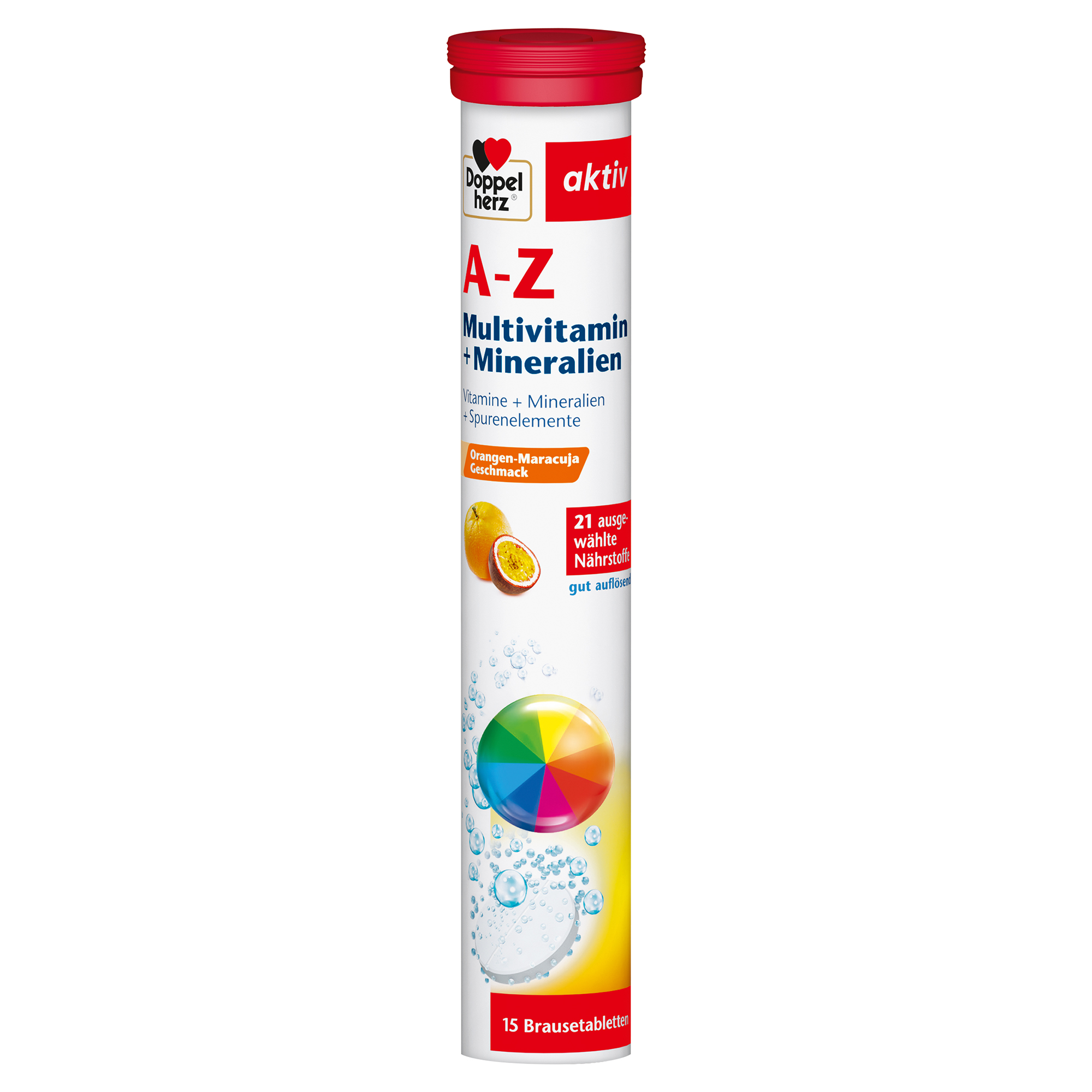 DOPPELHERZ A-Z Multivitamin+Mineralien Brausetabl. DOPPELHERZ A-Z Multivitamin+Mineralien Brausetabl.