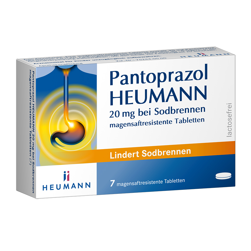 PANTOPRAZOL Heumann 20 mg b.Sodbrennen msr.Tabl. PANTOPRAZOL Heumann 20 mg b.Sodbrennen msr.Tabl.