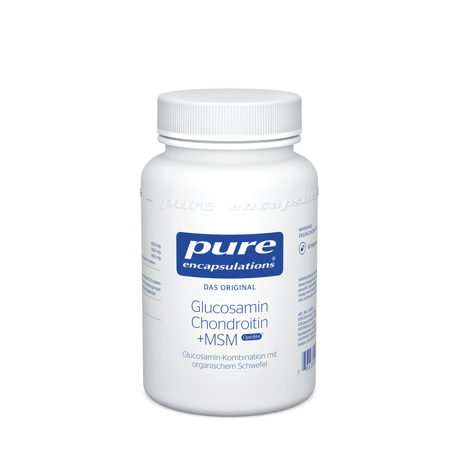PURE ENCAPSULATIONS Glucosamin+Chondr.+MSM Kapseln PURE ENCAPSULATIONS Glucosamin+Chondr.+MSM Kapseln