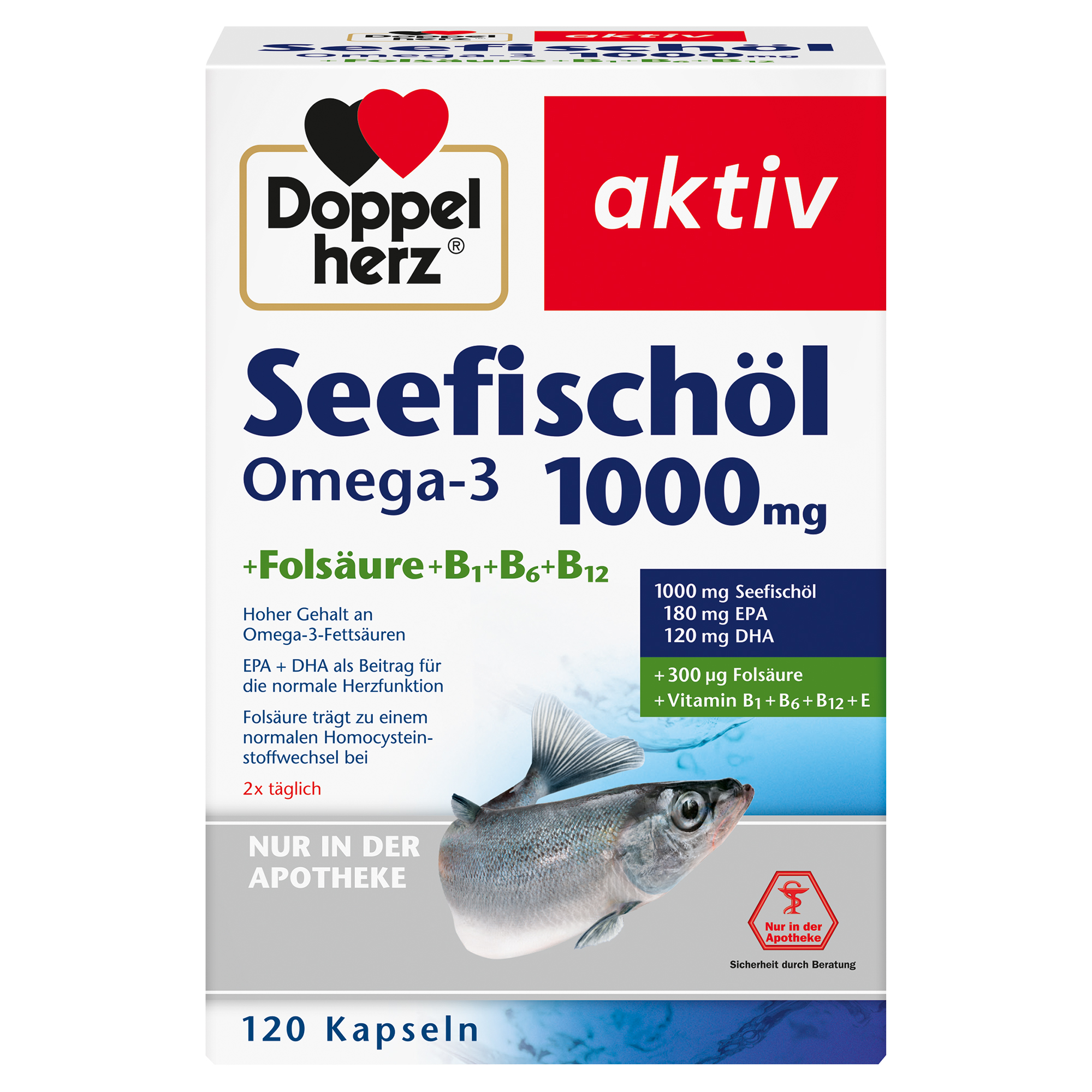 DOPPELHERZ Seefischöl Omega-3 1.000 mg+Fols.Kaps. DOPPELHERZ Seefischöl Omega-3 1.000 mg+Fols.Kaps.