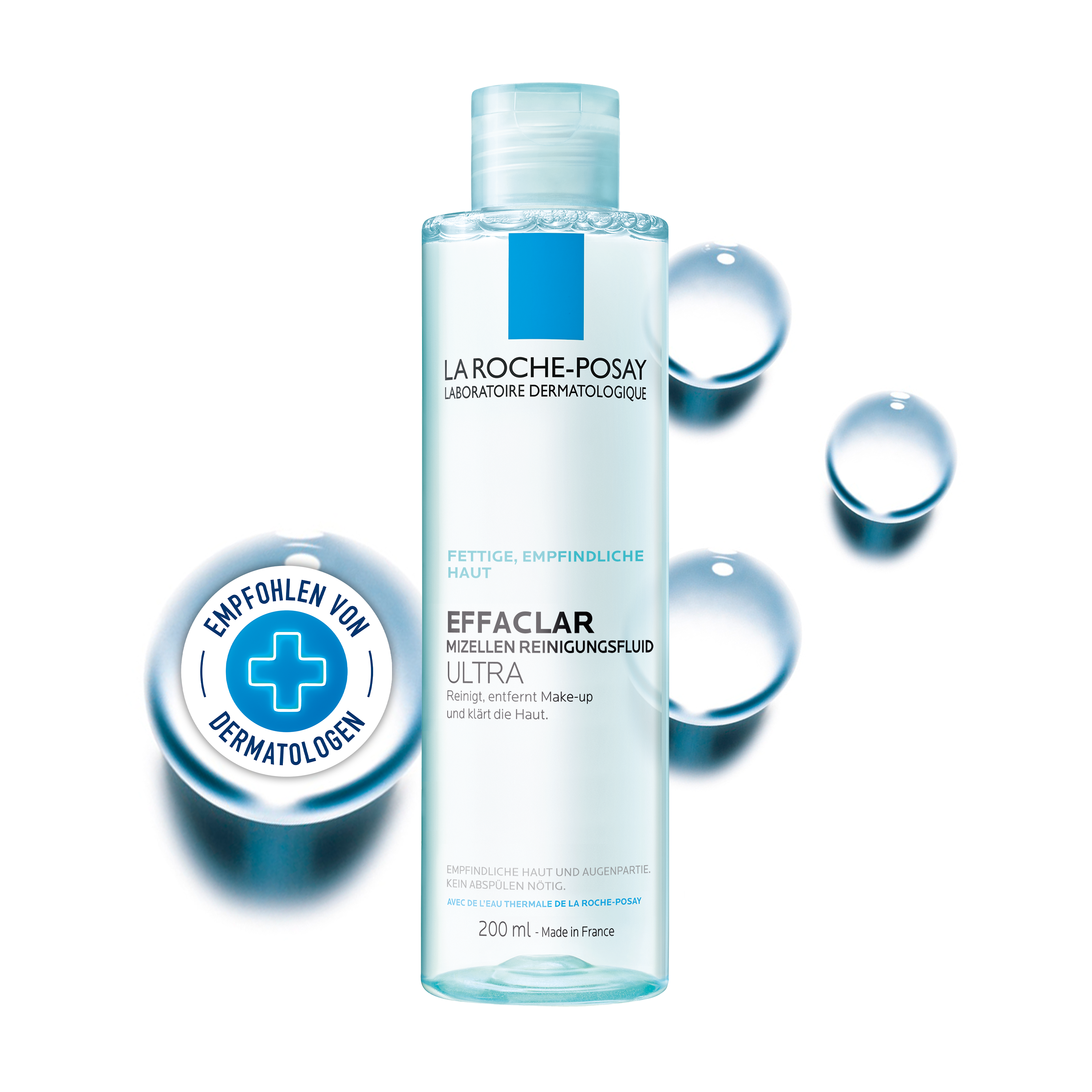 LA ROCHE-POSAY Effaclar klär.Reinigungslotion Neu LA ROCHE-POSAY Effaclar klär.Reinigungslotion Neu