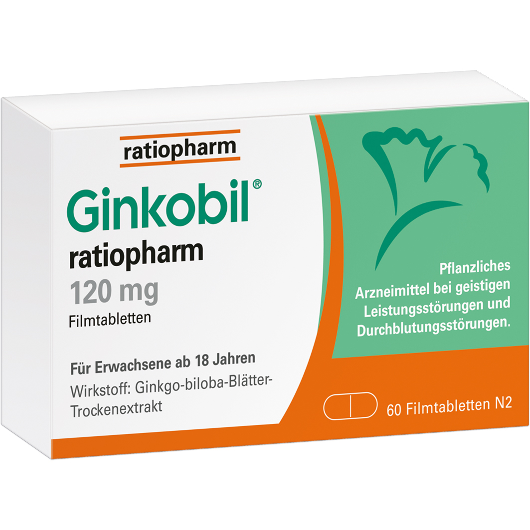 GINKOBIL-ratiopharm 120 mg Filmtabletten GINKOBIL-ratiopharm 120 mg Filmtabletten