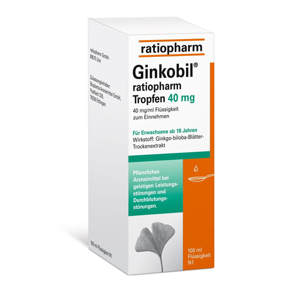 GINKOBIL-ratiopharm Tropfen 40 mg GINKOBIL-ratiopharm Tropfen 40 mg