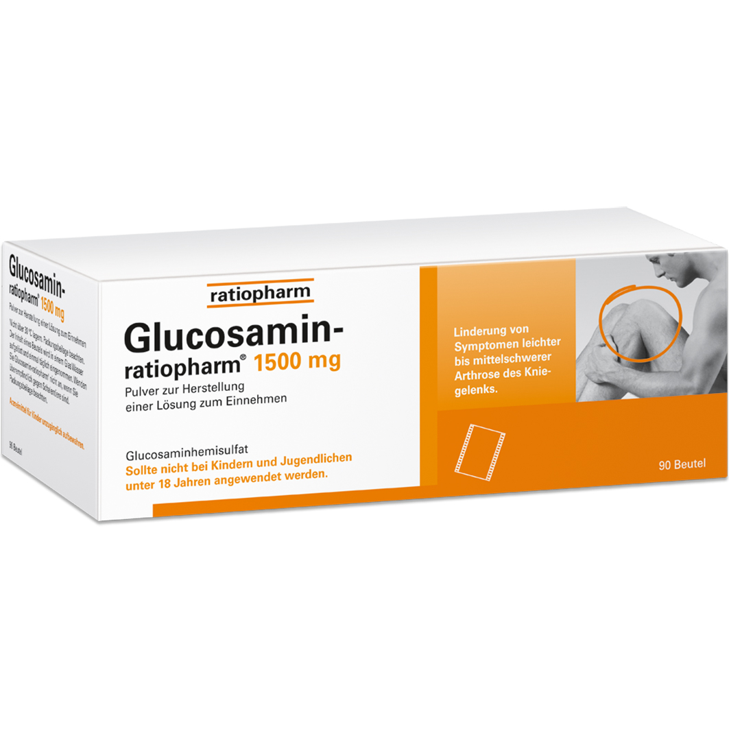 GLUCOSAMIN-RATIOPHARM 1500 mg Plv.z.H.e.L.z.Einn. GLUCOSAMIN-RATIOPHARM 1500 mg Plv.z.H.e.L.z.Einn.