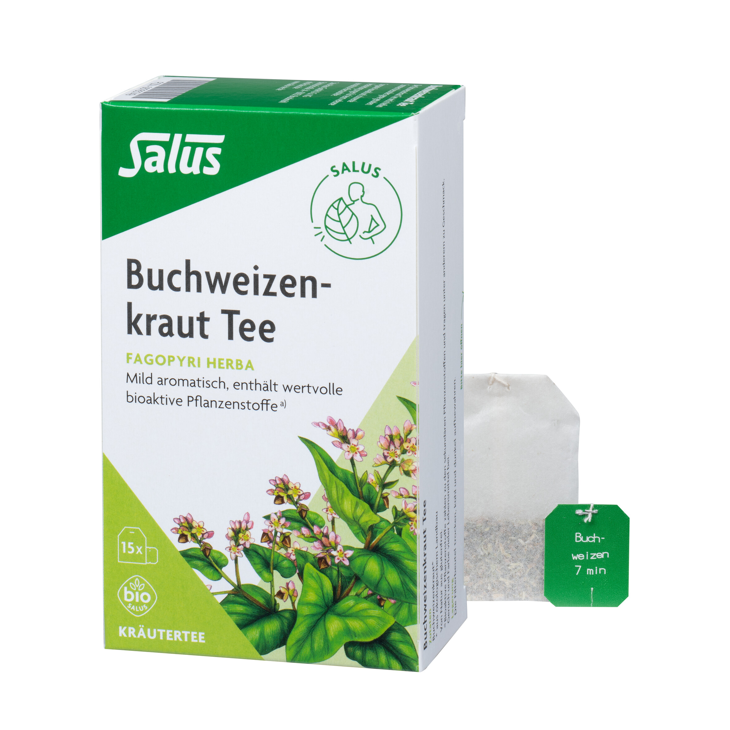 BUCHWEIZENKRAUT Tee Fagopyri herba Bio Salus Fbtl. BUCHWEIZENKRAUT Tee Fagopyri herba Bio Salus Fbtl.
