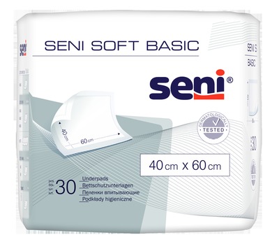 SENI Soft Basic Bettschutzunterlage 40x60 cm SENI Soft Basic Bettschutzunterlage 40x60 cm