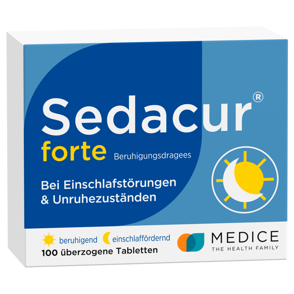 SEDACUR forte Beruhigungsdragees SEDACUR forte Beruhigungsdragees