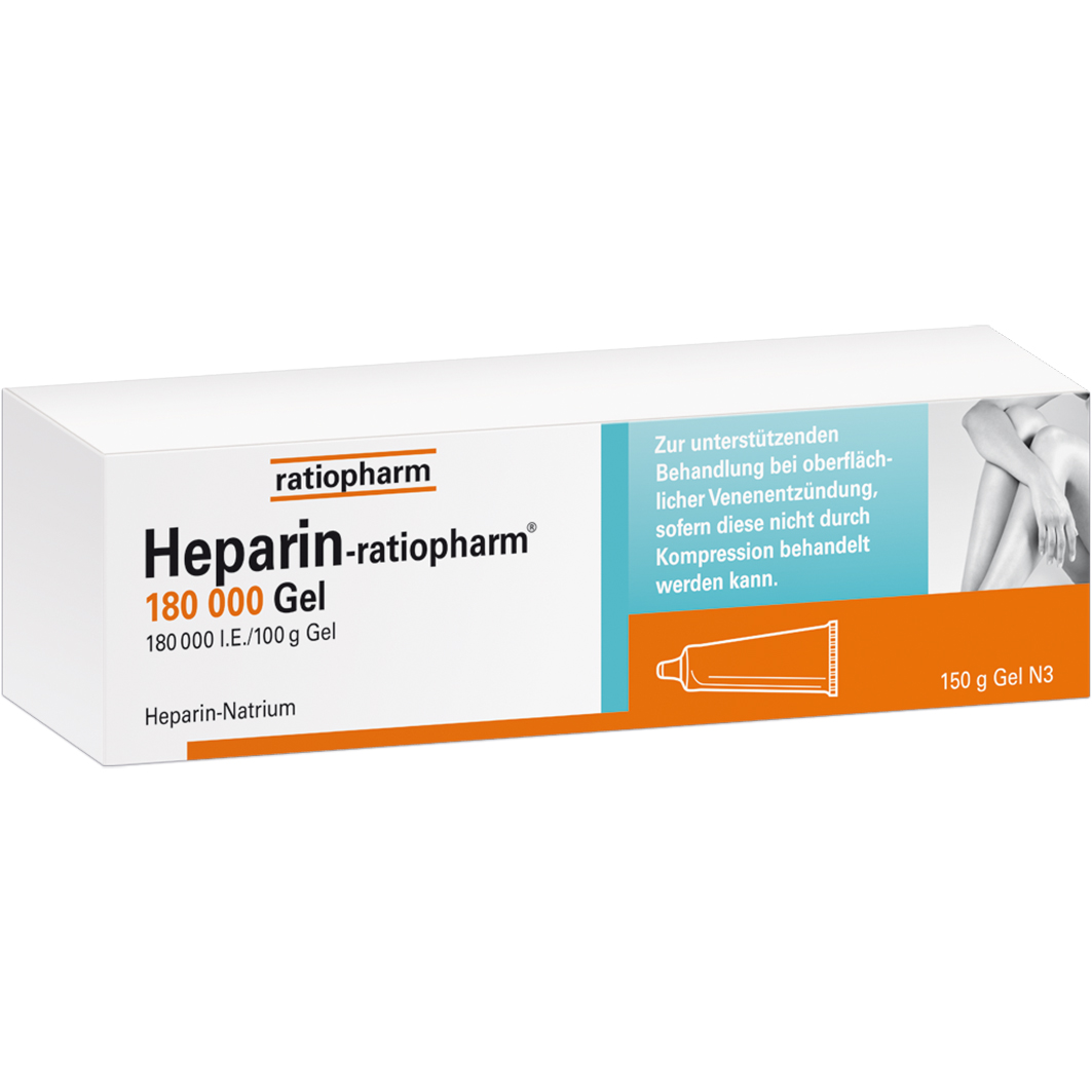 HEPARIN-RATIOPHARM 180.000 I.E. Gel HEPARIN-RATIOPHARM 180.000 I.E. Gel