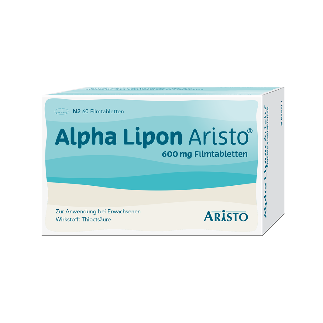 ALPHA LIPON Aristo 600 mg Filmtabletten ALPHA LIPON Aristo 600 mg Filmtabletten