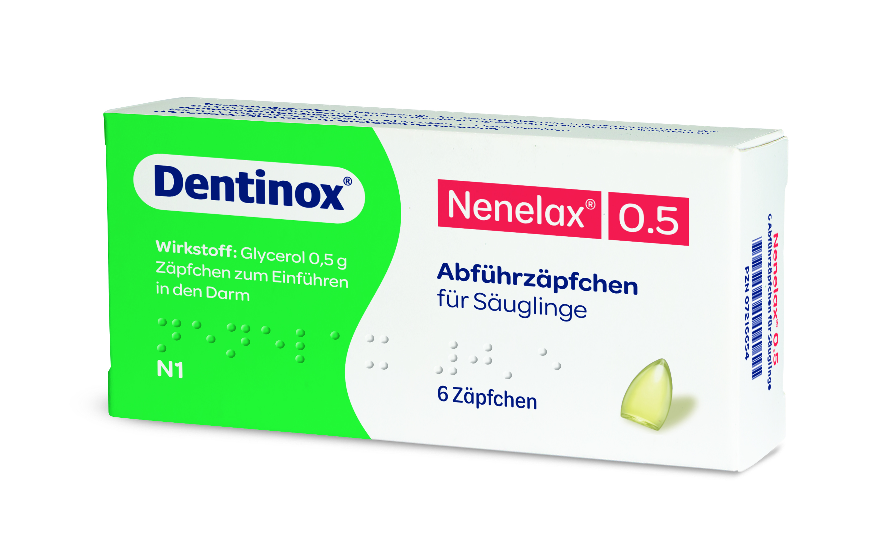 NENE LAX 0,5 Suppos.f.Säugl. NENE LAX 0,5 Suppos.f.Säugl.