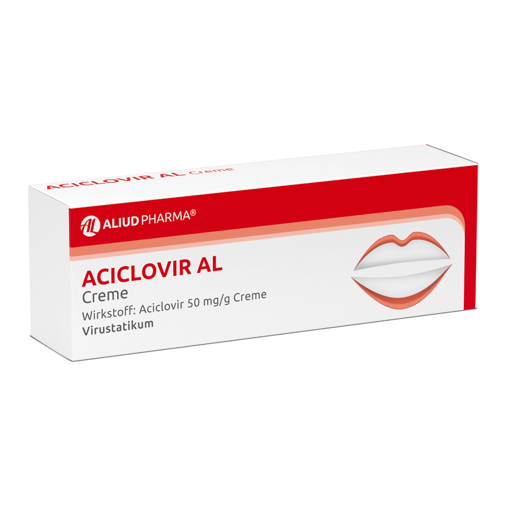 Aciclovir AL Creme bei Lippenherpes Aciclovir AL Creme bei Lippenherpes