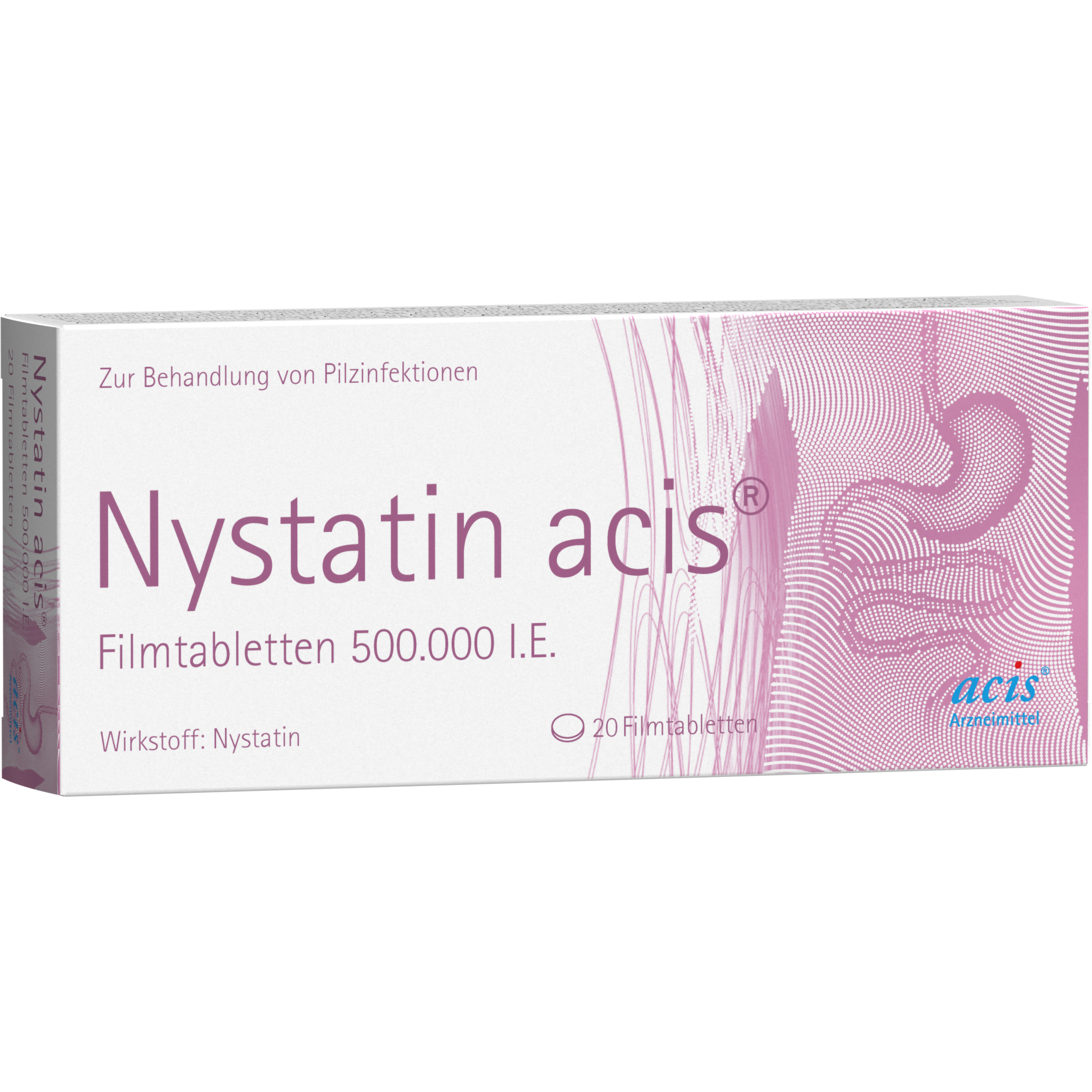 NYSTATIN acis Filmtabletten NYSTATIN acis Filmtabletten