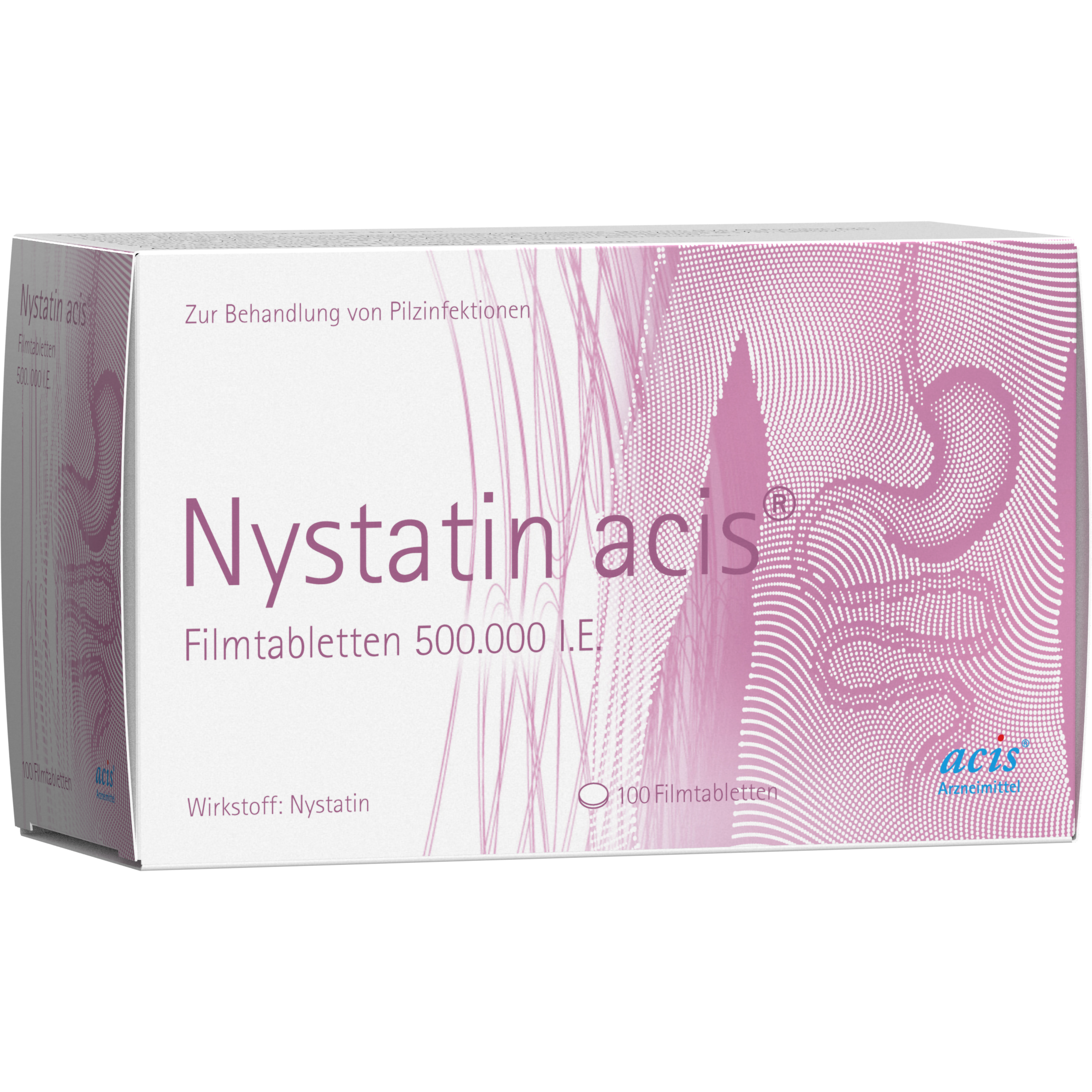 NYSTATIN acis Filmtabletten NYSTATIN acis Filmtabletten