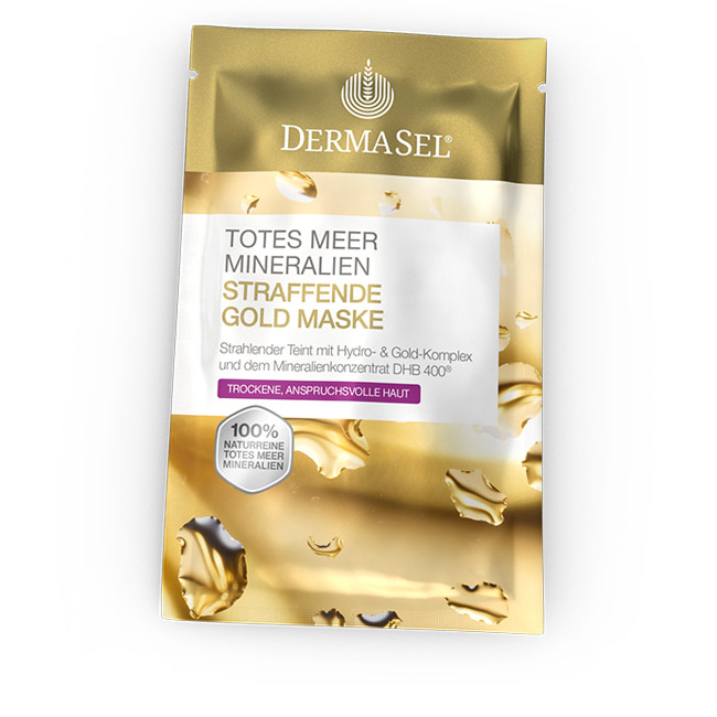 DERMASEL Maske Gold EXKLUSIV DERMASEL Maske Gold EXKLUSIV