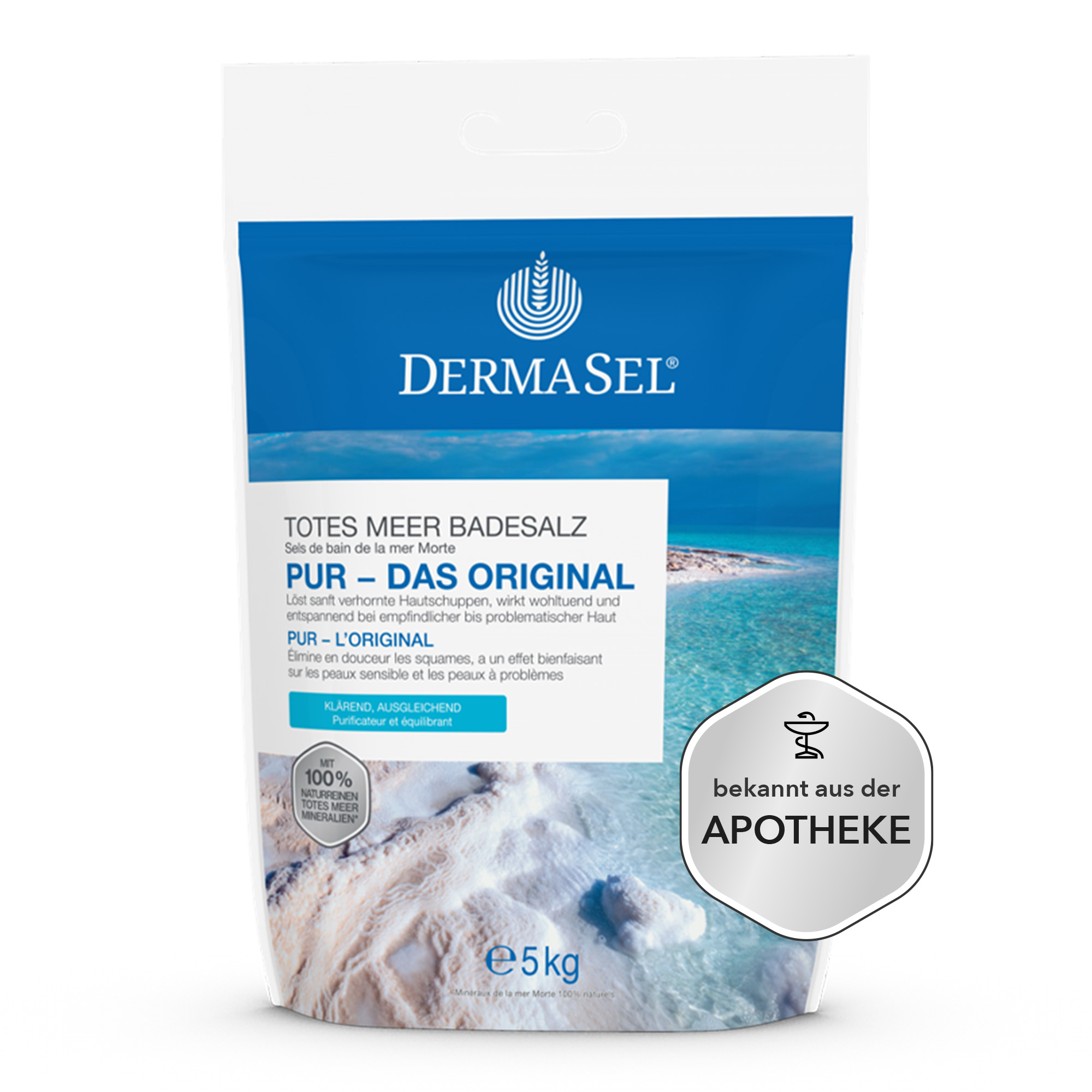 DERMASEL Totes Meer Badesalz Pur DERMASEL Totes Meer Badesalz Pur