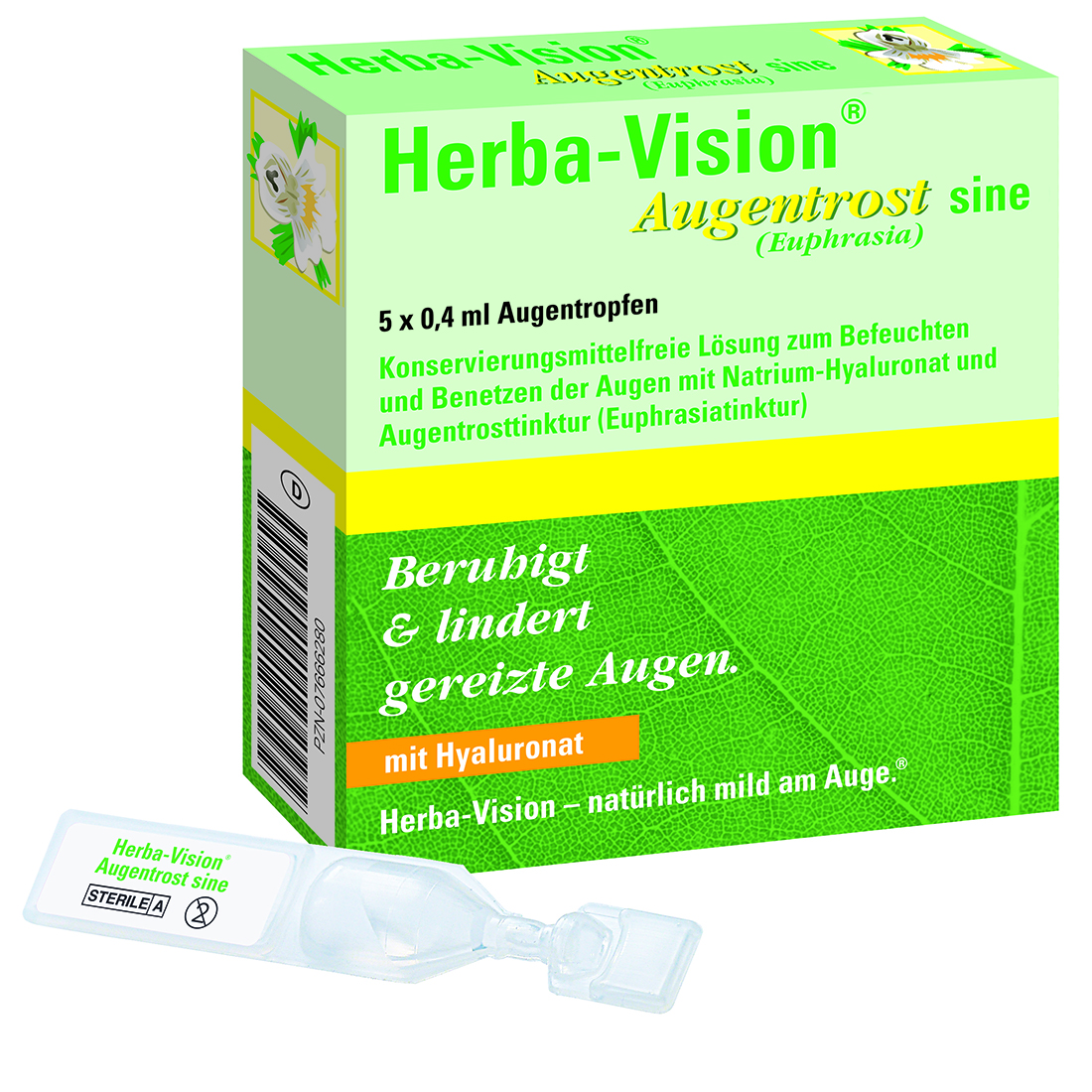 HERBA-VISION Augentrost sine Augentropfen HERBA-VISION Augentrost sine Augentropfen