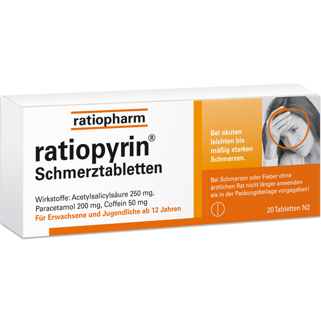 RATIOPYRIN Schmerztabletten RATIOPYRIN Schmerztabletten