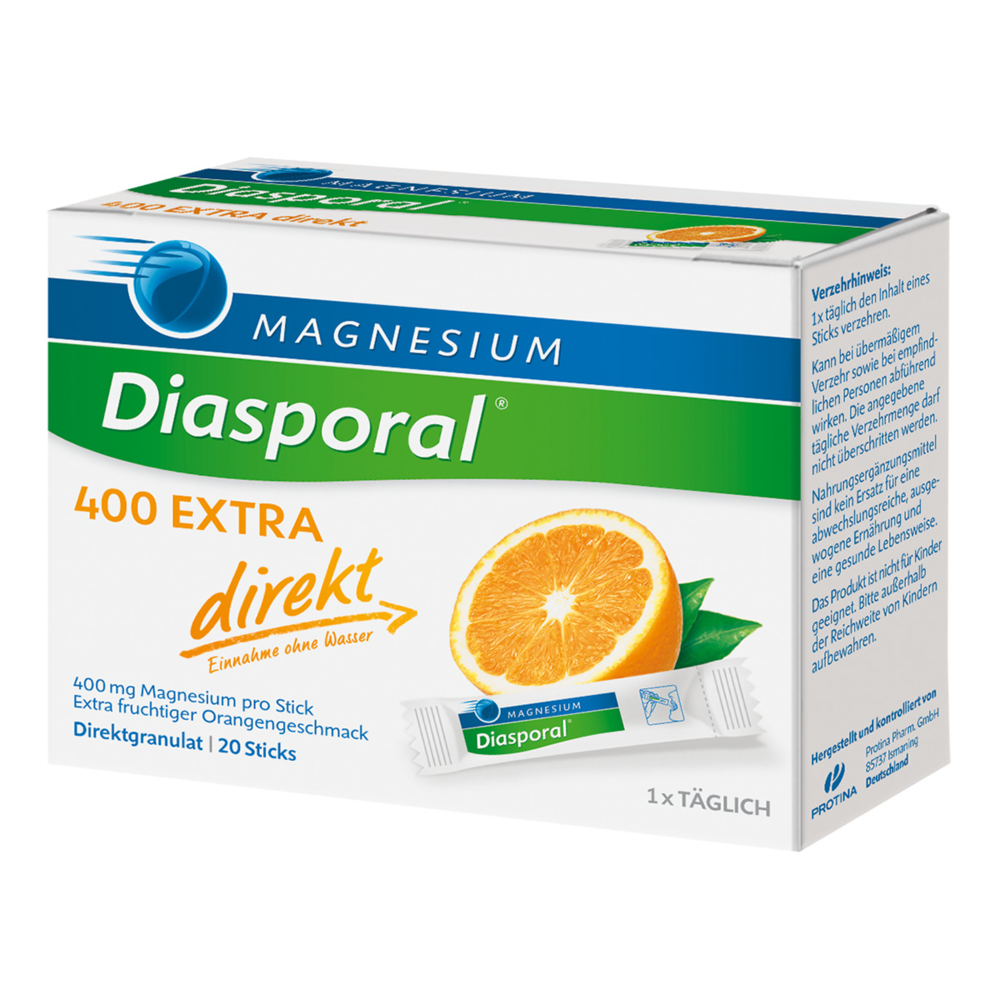 MAGNESIUM DIASPORAL 400 Extra direkt Granulat MAGNESIUM DIASPORAL 400 Extra direkt Granulat