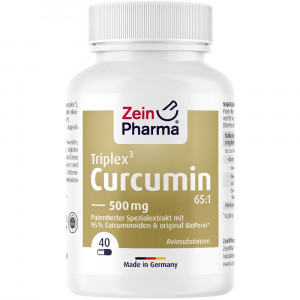 CURCUMIN-TRIPLEX3 500 mg/Kap.95% Curcumin+BioPerin CURCUMIN-TRIPLEX3 500 mg/Kap.95% Curcumin+BioPerin
