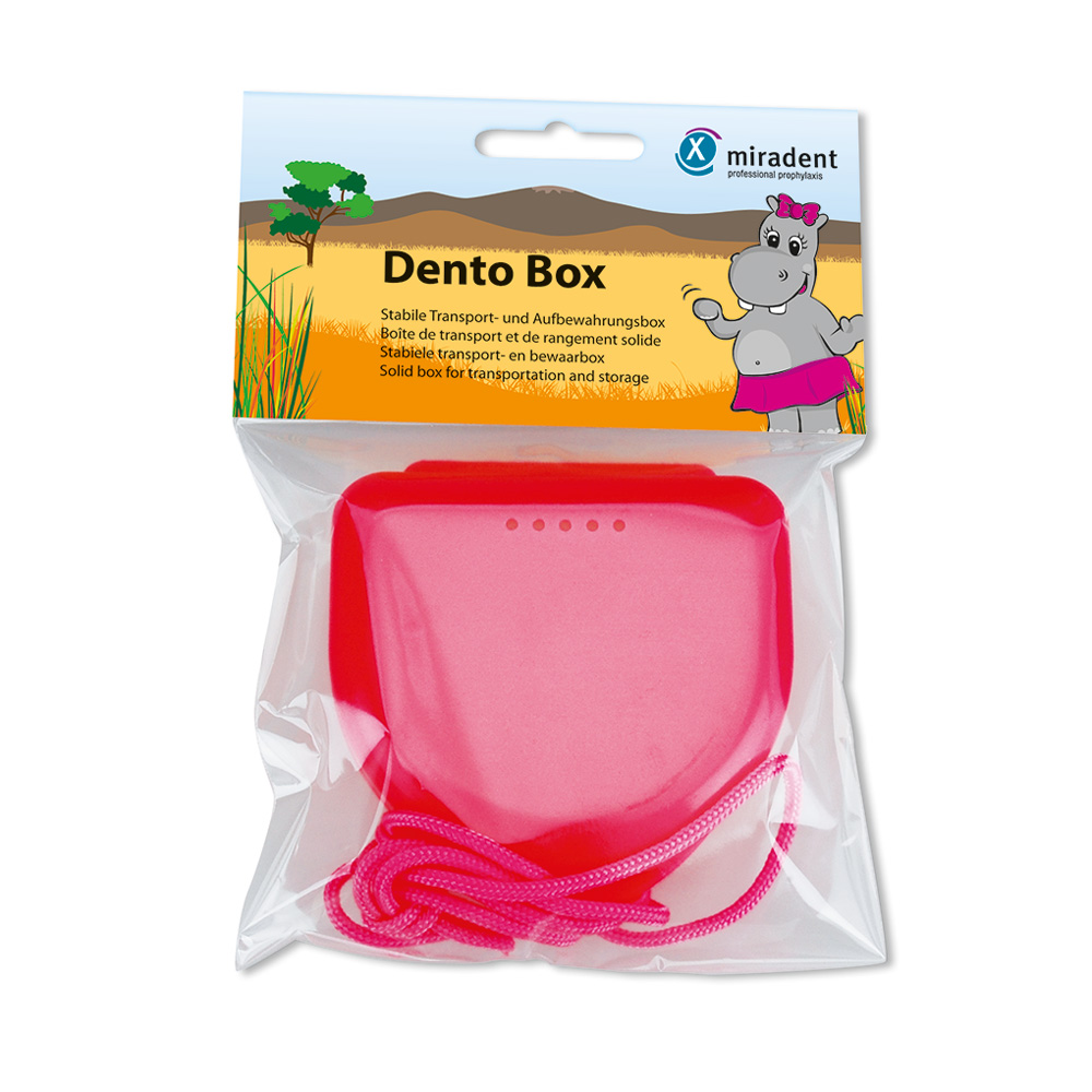 MIRADENT Zahnspangenbox Dento Box I pink MIRADENT Zahnspangenbox Dento Box I pink