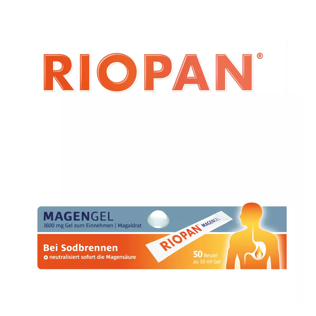 RIOPAN Magen Gel Stick-Pack bei Sodbrennen RIOPAN Magen Gel Stick-Pack bei Sodbrennen
