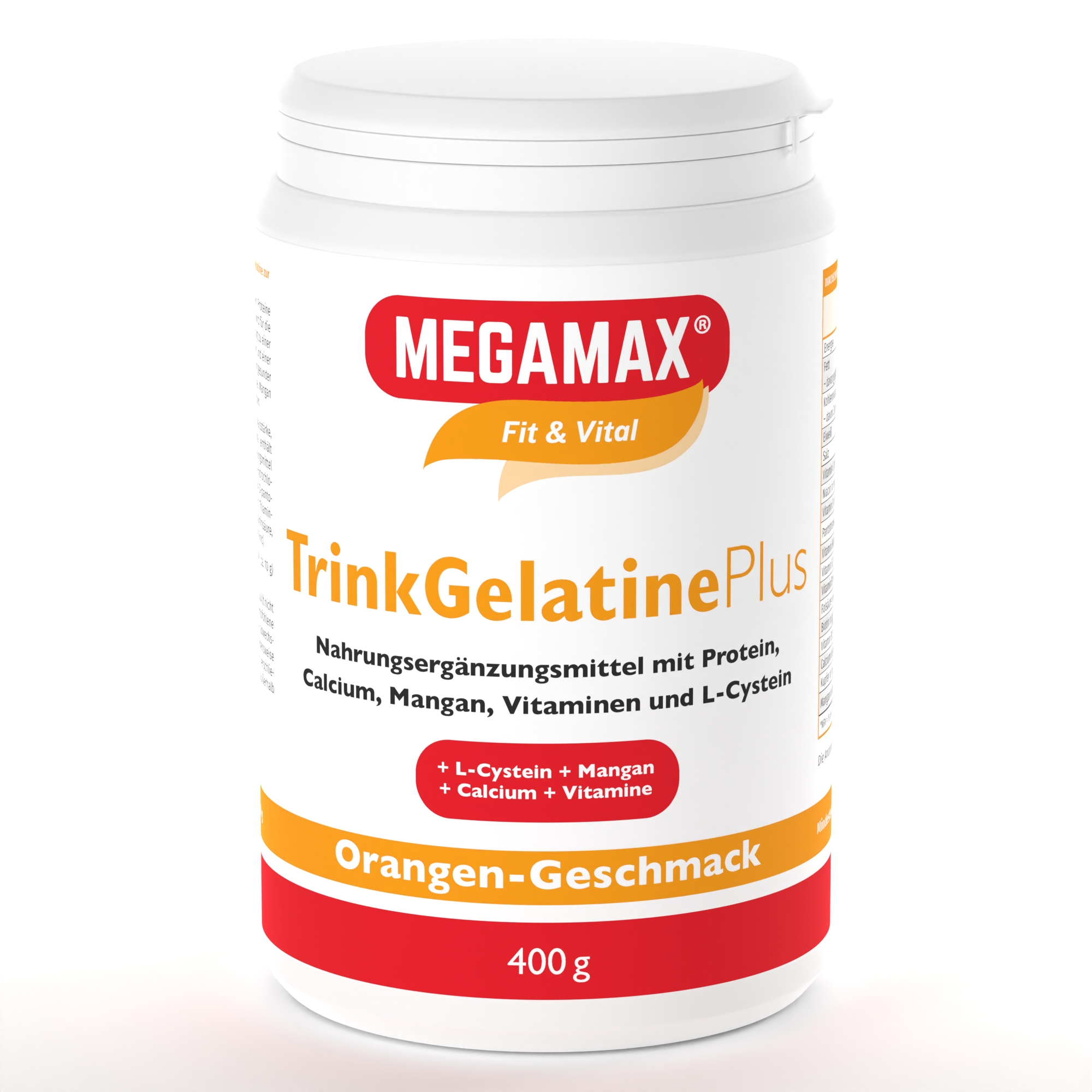 MEGAMAX Trinkgelatine Pulver MEGAMAX Trinkgelatine Pulver