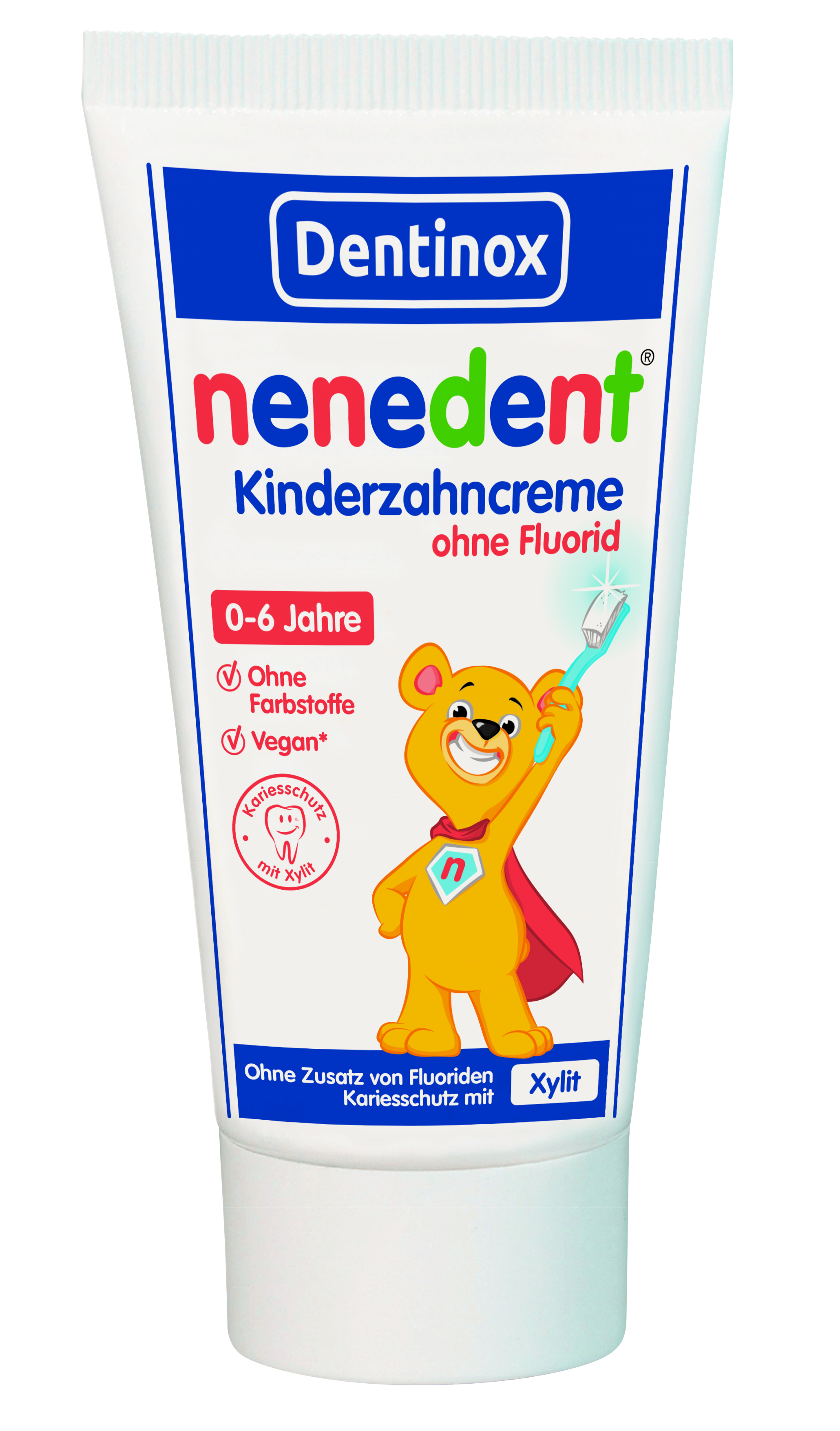 NENEDENT Kinderzahncreme o.Fluorid Standtube NENEDENT Kinderzahncreme o.Fluorid Standtube