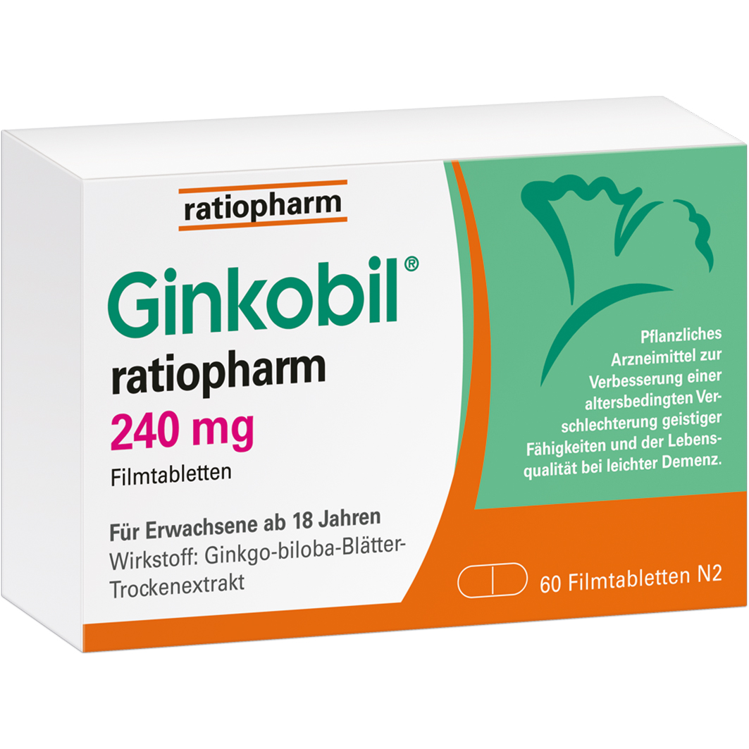 GINKOBIL-ratiopharm 240 mg Filmtabletten GINKOBIL-ratiopharm 240 mg Filmtabletten