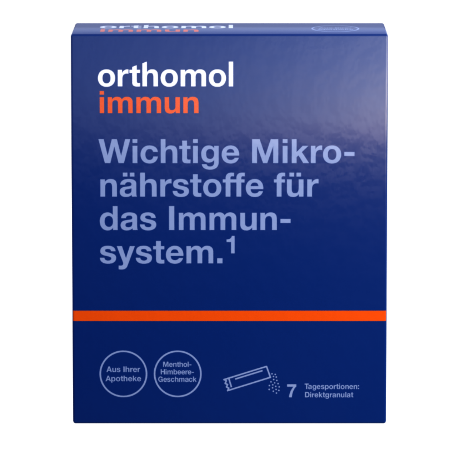 ORTHOMOL Immun Direktgranulat Himbeer/Menthol 7 Tagesportionen ORTHOMOL Immun Direktgranulat Himbeer/Menthol 7 Tagesportionen