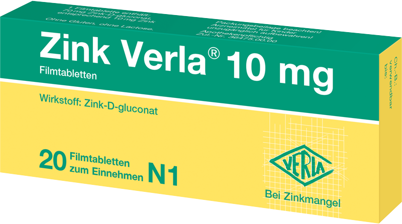 Zink Verla® 10 mg Zink Verla® 10 mg