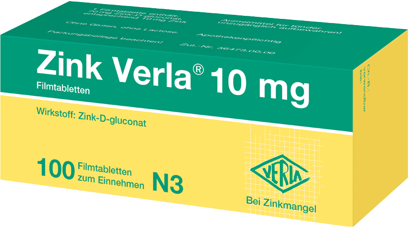 Zink Verla® 10 mg Zink Verla® 10 mg
